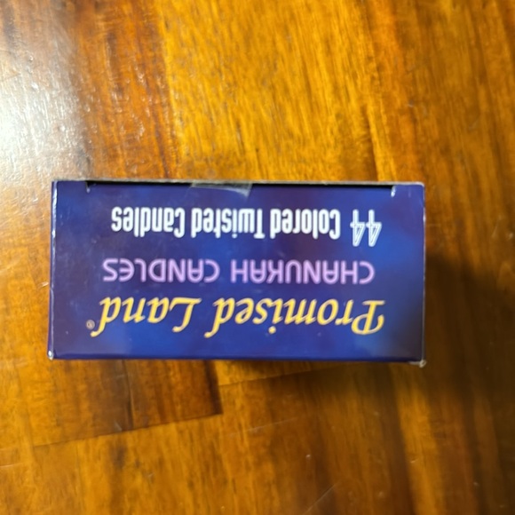 NIB Menorah with Candles - Picture 8 of 8